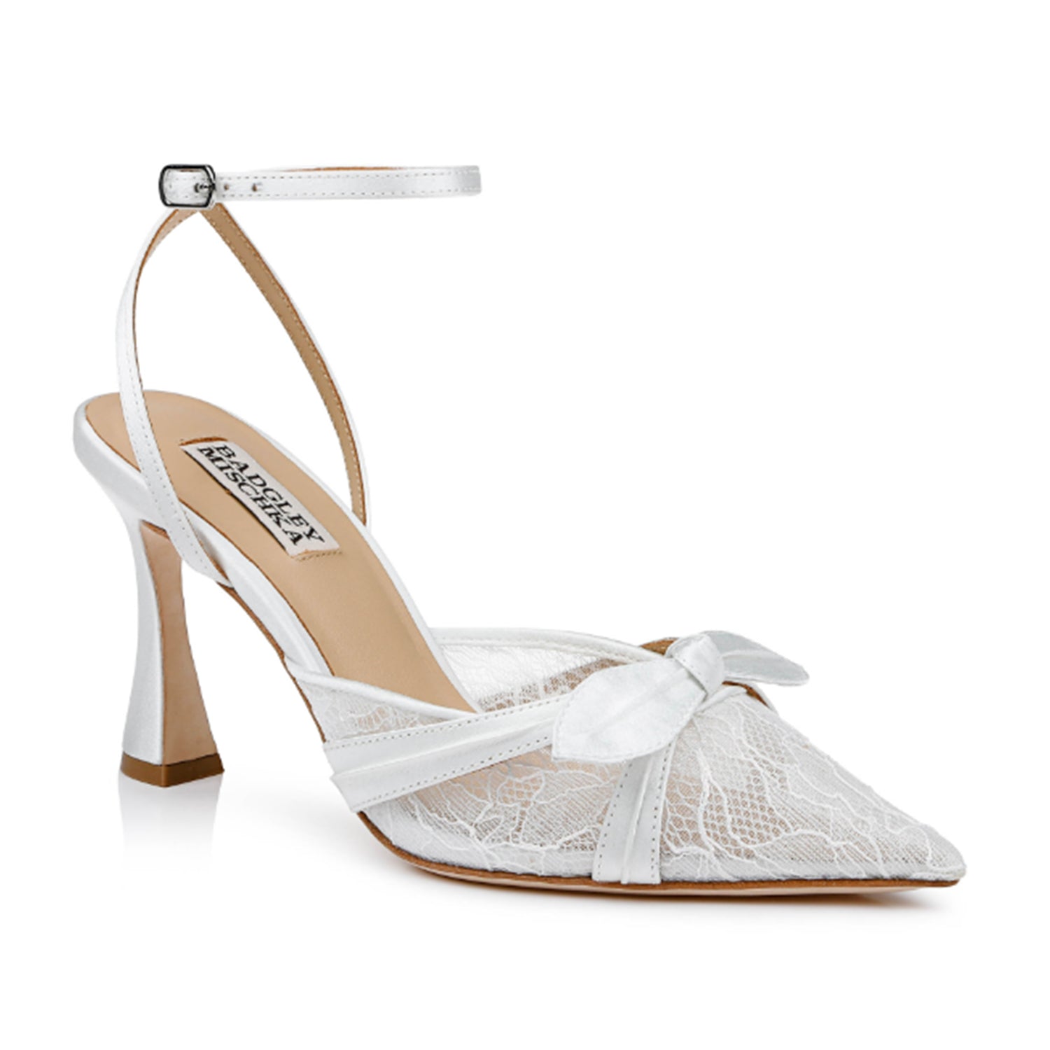 Baskets Badgley Mischka Josie blanches pour femmes