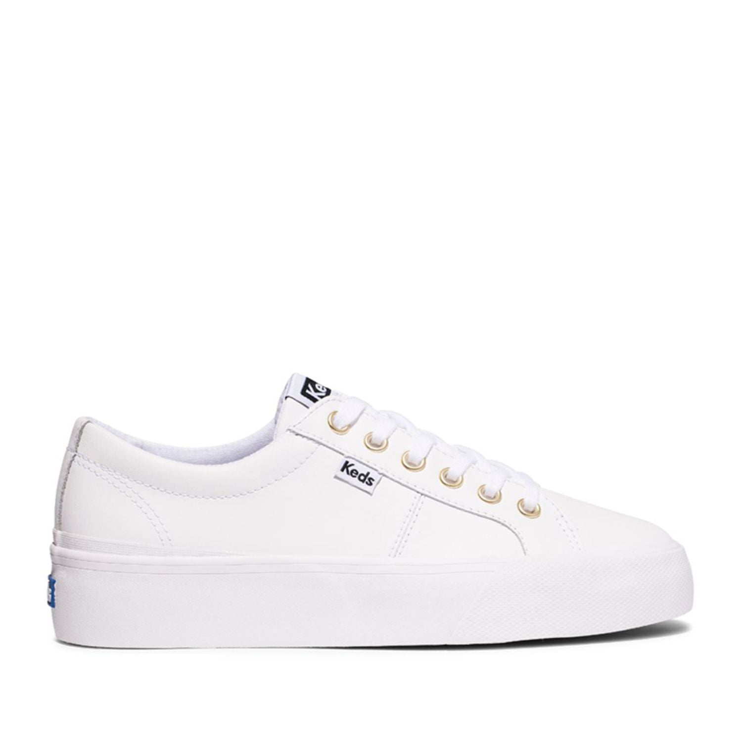Keds Women's Jump Kick Duo Leather in White