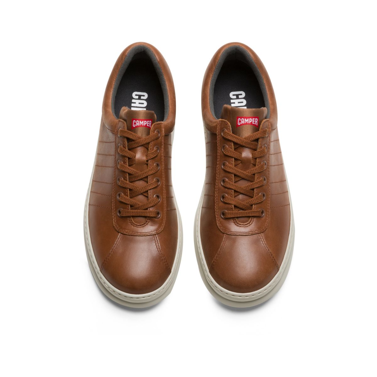 Camper Men's Runner Four in Medium Brown