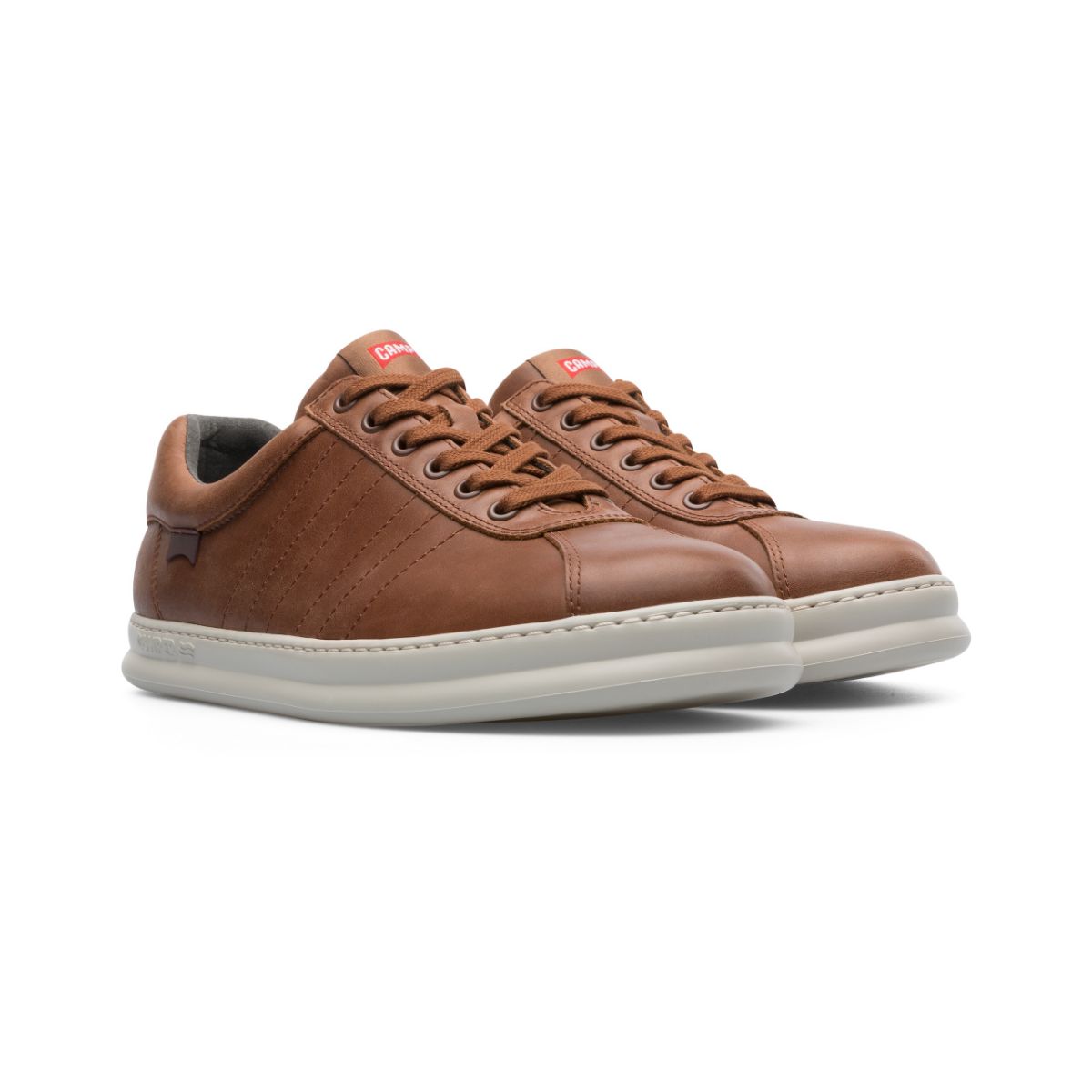 Camper Men's Runner Four in Medium Brown