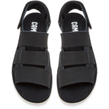 Camper Men's Oruga Sandal in Black