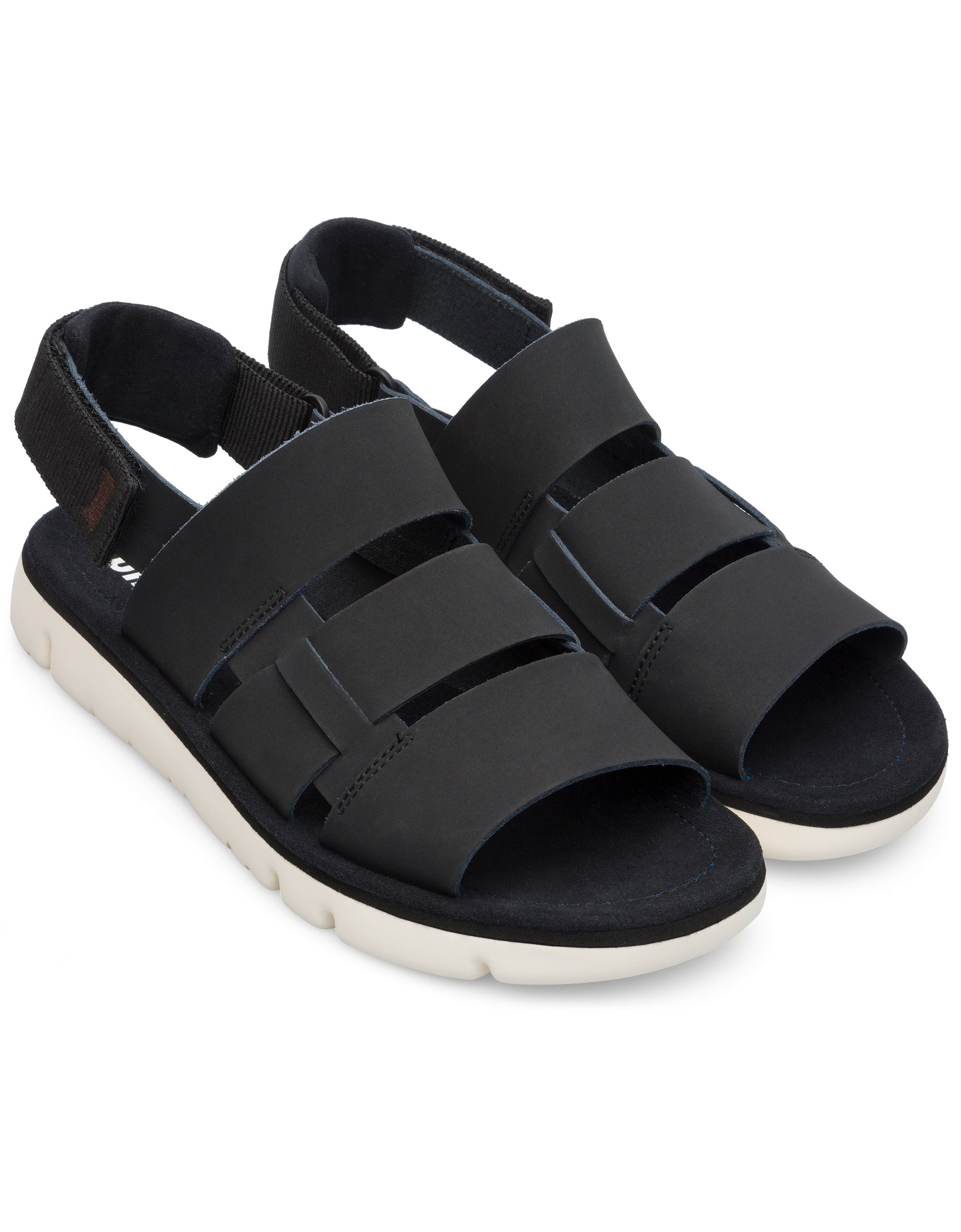 Camper Men's Oruga Sandal in Black