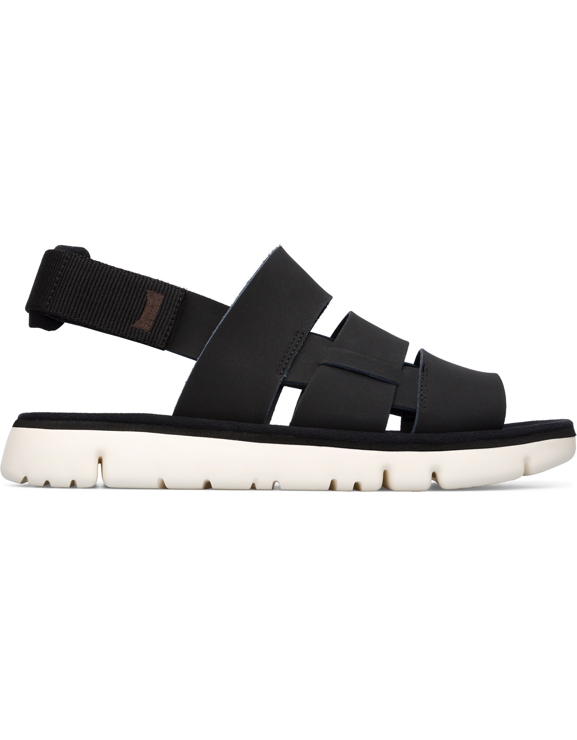 Camper Men's Oruga Sandal in Black