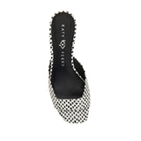 Katy Perry Women's Ladie Low Heel Sandal in Black/White