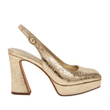 Katy Perry Women's Square Slingback in Gold