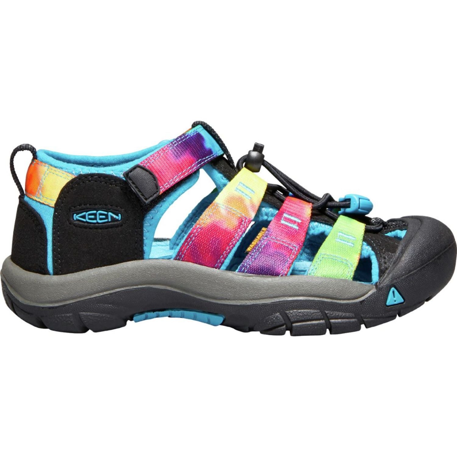 Keen Kids Newport H2 in Rainbow Tie Dye