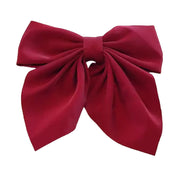 Kennie Rylie Small Bow Hair Clip in Red