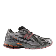 New Balance Unisex 1906R in Dark Silver Metallic/Rosewood