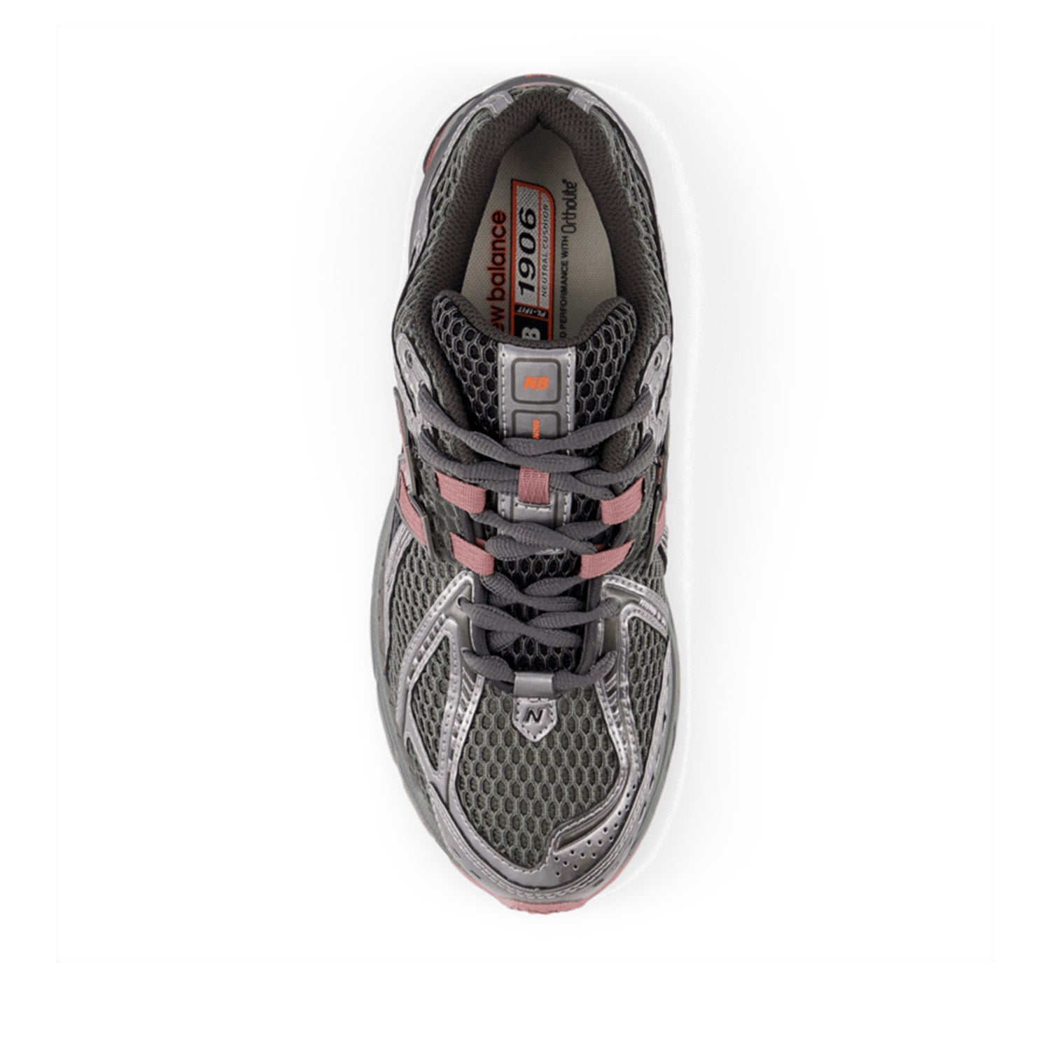 New Balance Unisex 1906R in Dark Silver Metallic/Rosewood