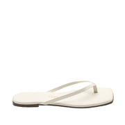 Escarpins TKEES Lily à bout carré pour femme, couleur crème