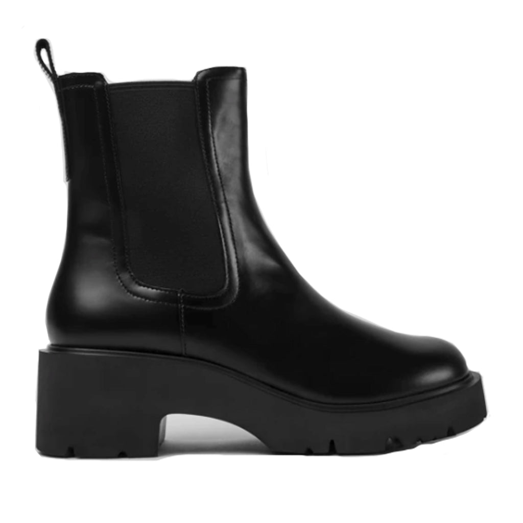 Camper Milah pour femme en cuir noir