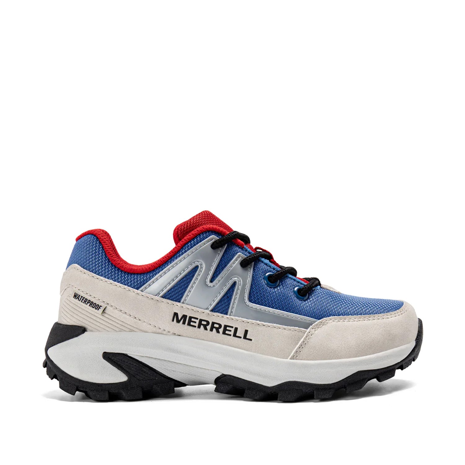Merrell Kids' Unisex Moab Speed 2 Fst Wp in Blue/Red