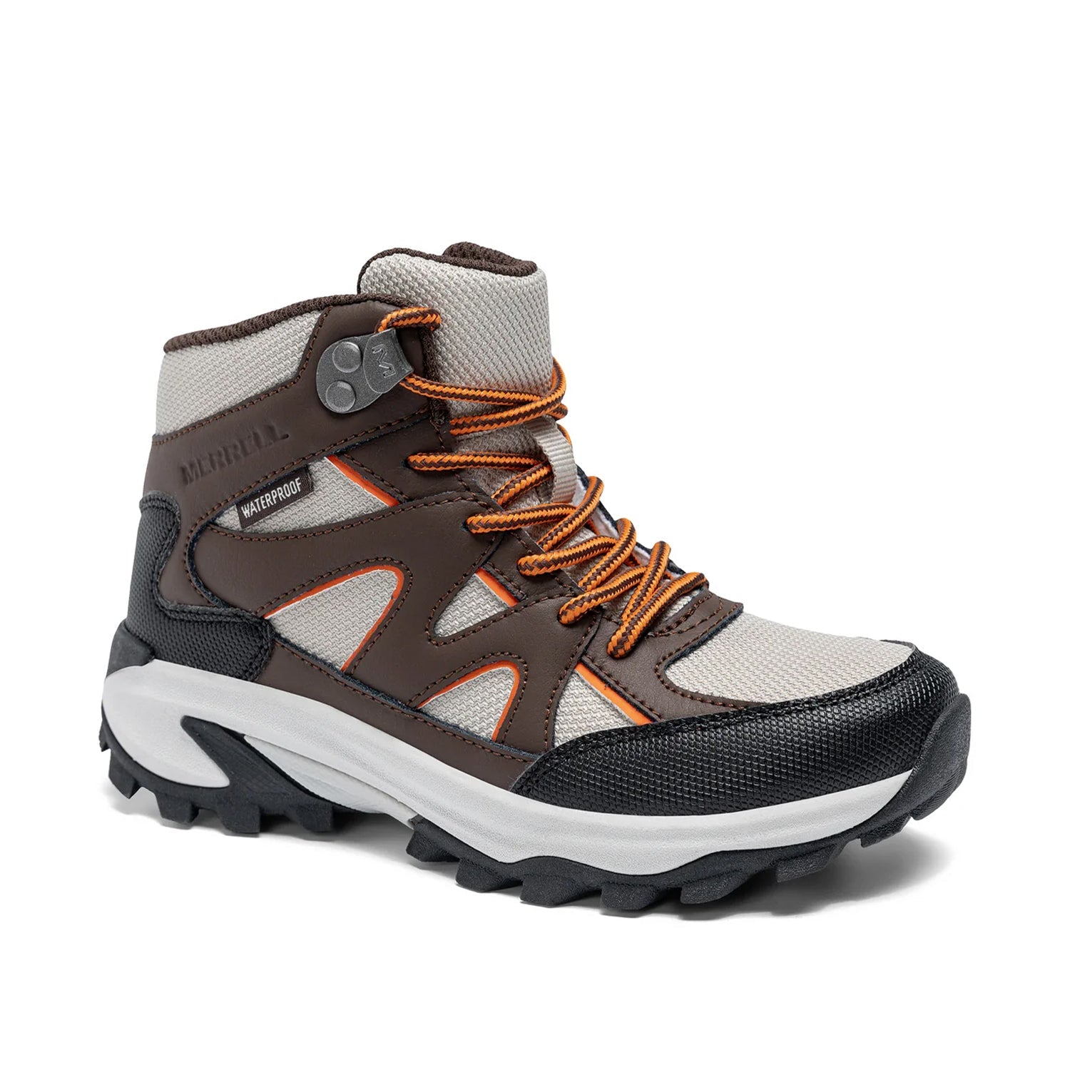 Merrell Kids' Unisex Moab Speed 2 Fst Wp in Kahki/Brown