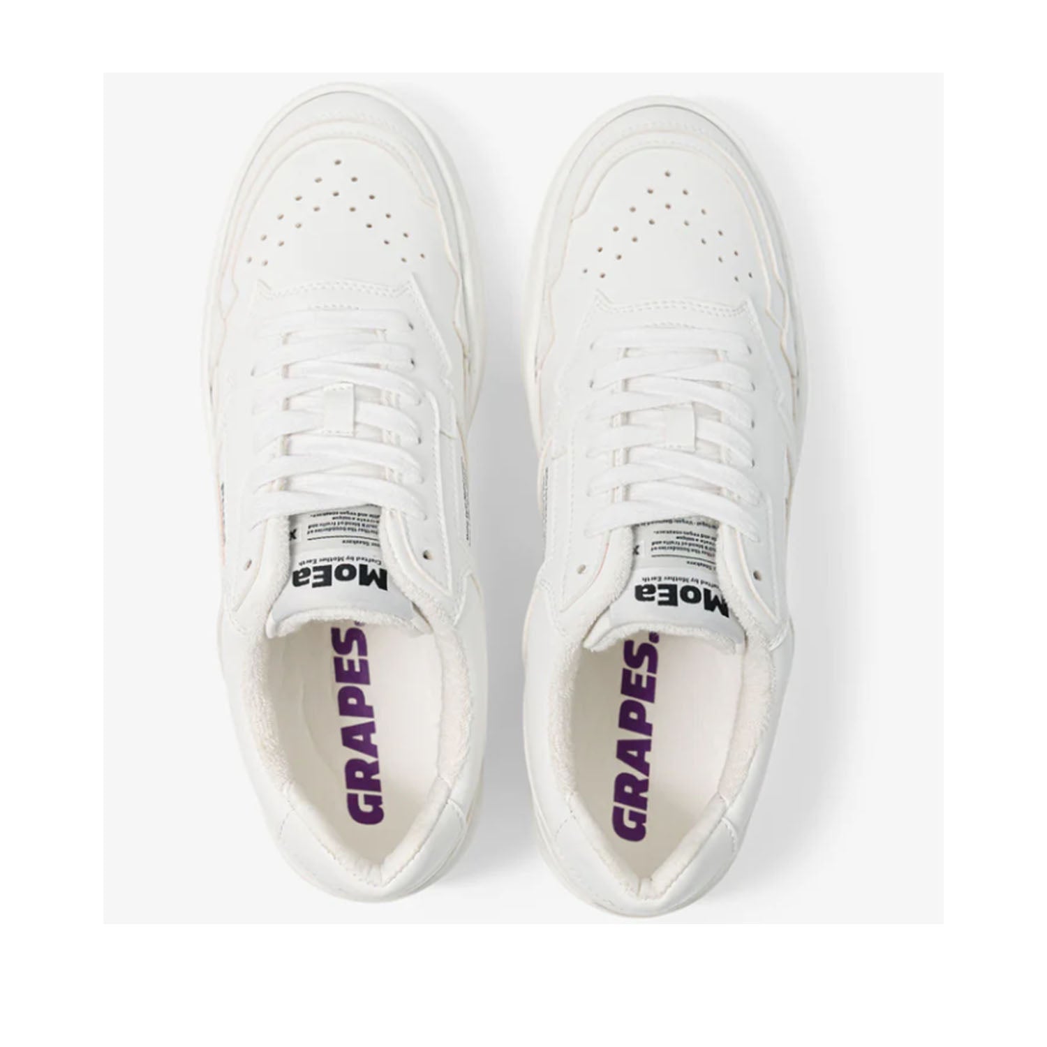 MoEa Unisex Gen 1 in Full White Grape