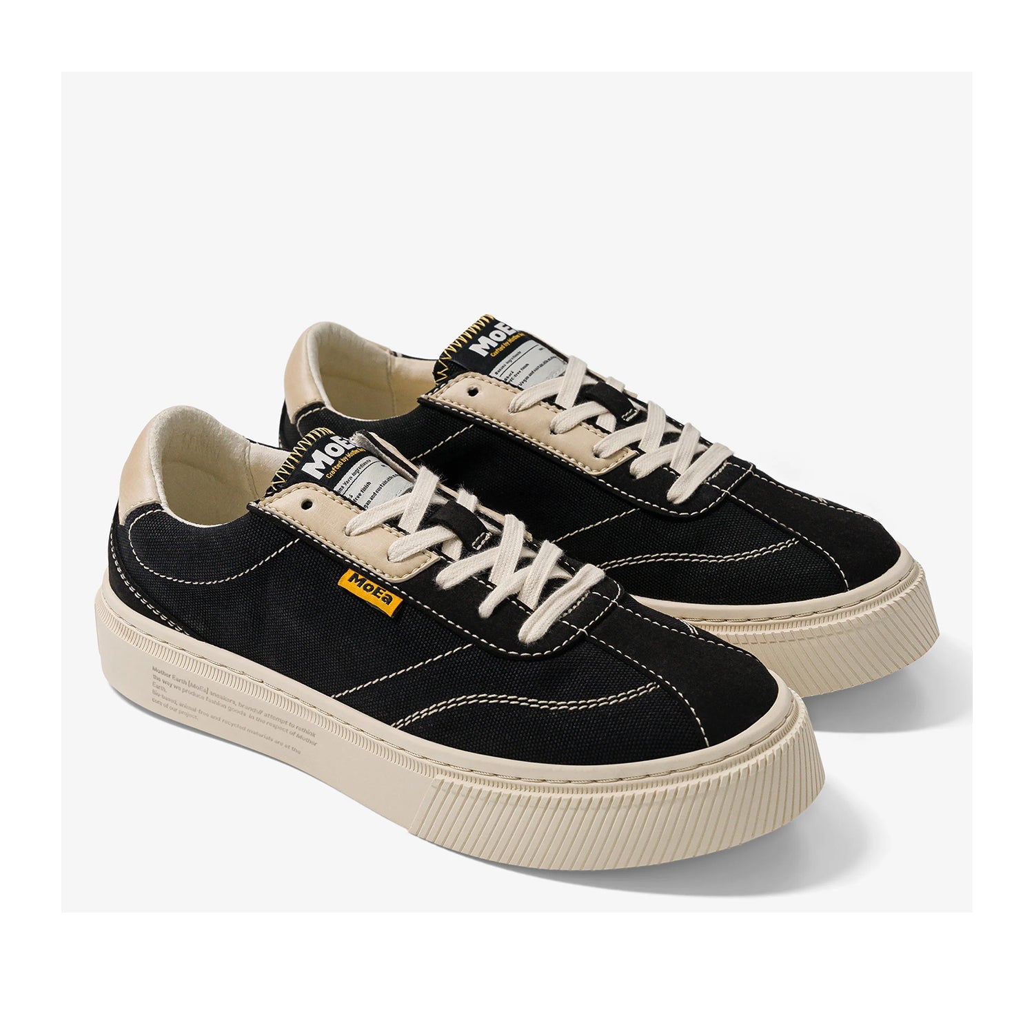 MoEa Unisex Gen 4 in Banana Black & Beige