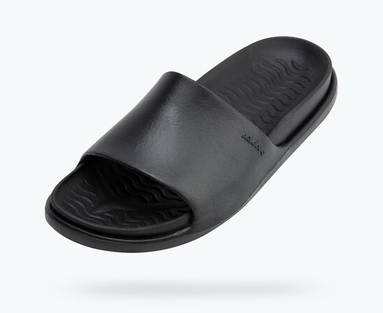 Chaussures unisexes Native Shoes Spencer LX Wanderfoam en Jiffy Black