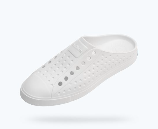 Native Shoes Unisex Jefferson Clog Wanderfoam in Shell White