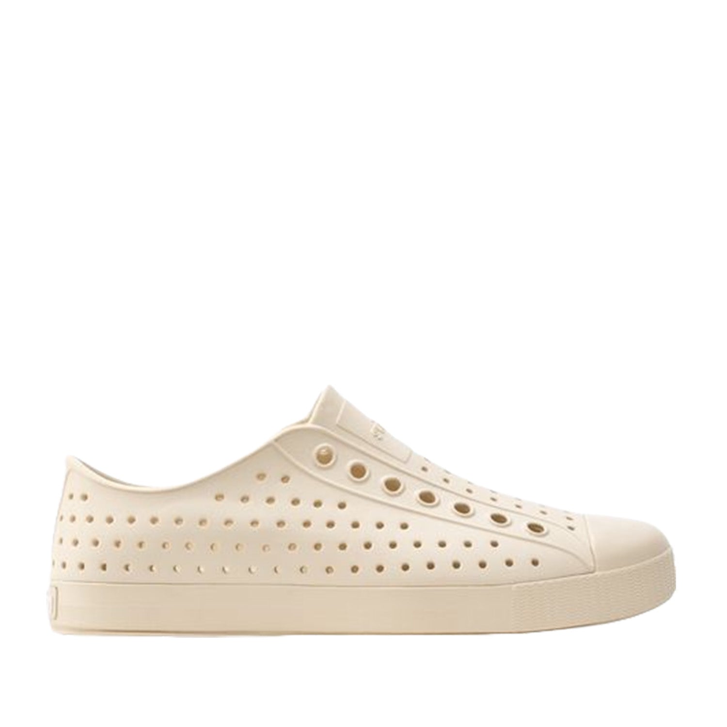 Chaussures unisexes Native Shoes Jefferson en blanc cassé/blanc cassé