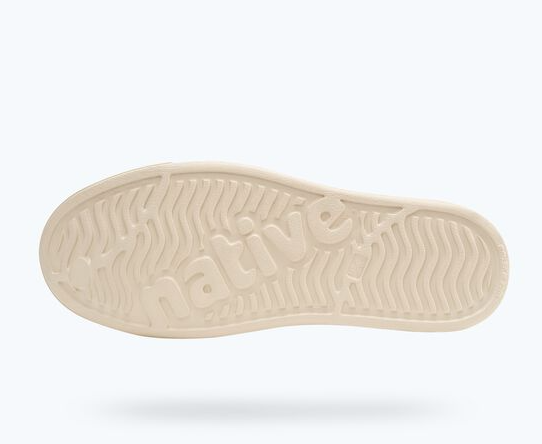Chaussures unisexes Native Shoes Jefferson en blanc cassé/blanc cassé