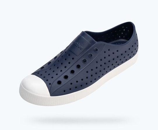 Native Shoes Unisex Jefferson in Regatta Blue/Shell White