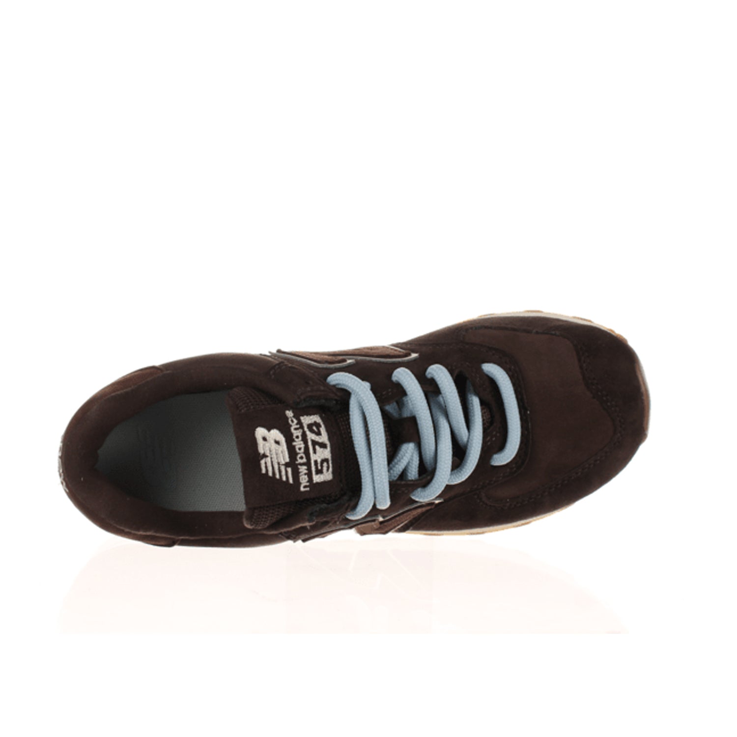 New Balance Women's 574 in Black Coffee/Angora