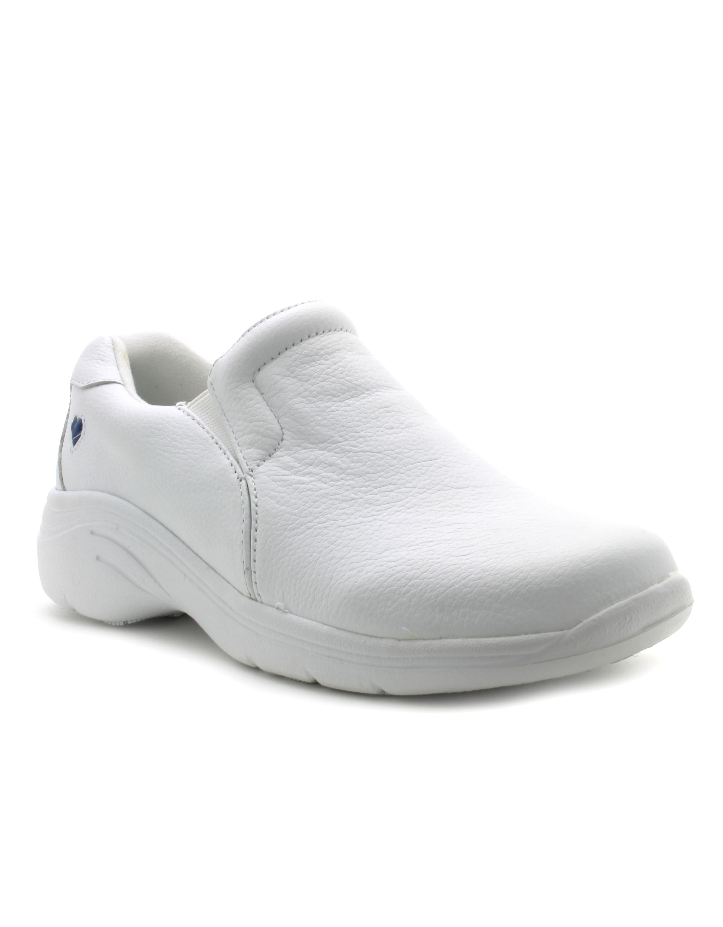 Chaussure Dove pour femme Nurse Mates, couleur blanche