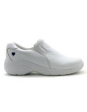 Chaussure Dove pour femme Nurse Mates, couleur blanche