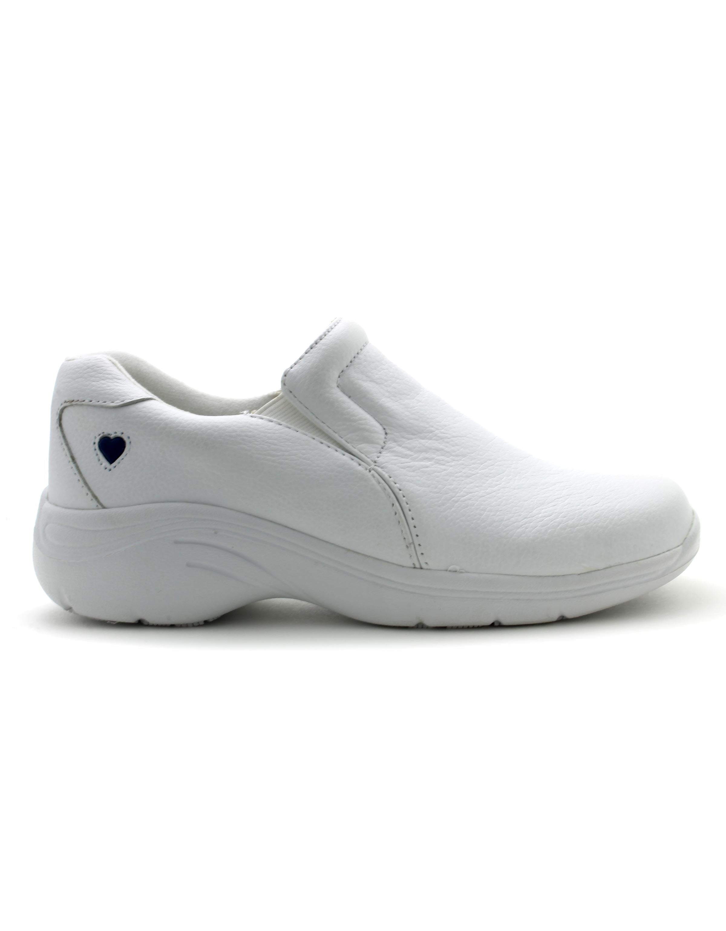 Chaussure Dove pour femme Nurse Mates, couleur blanche