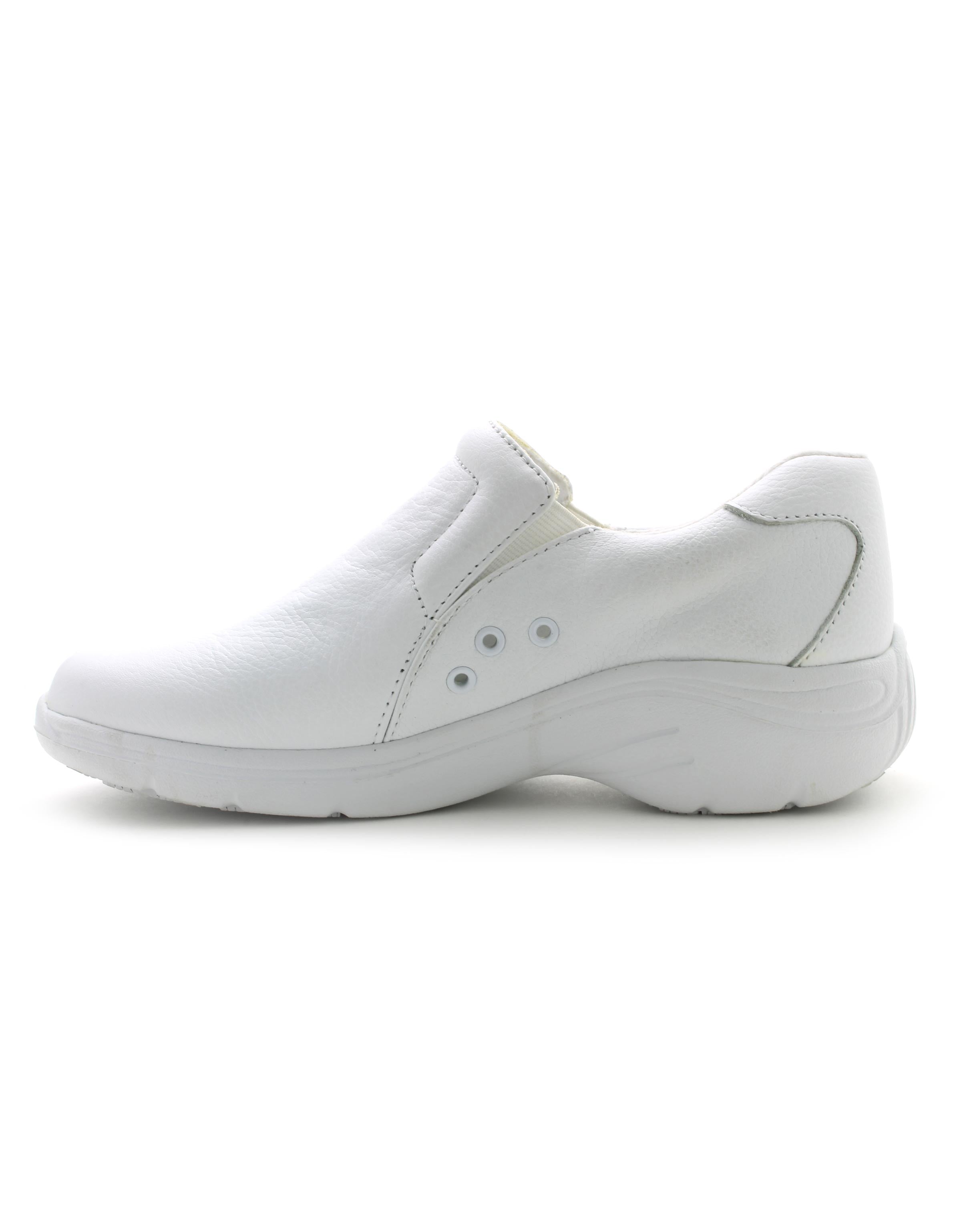Chaussure Dove pour femme Nurse Mates, couleur blanche