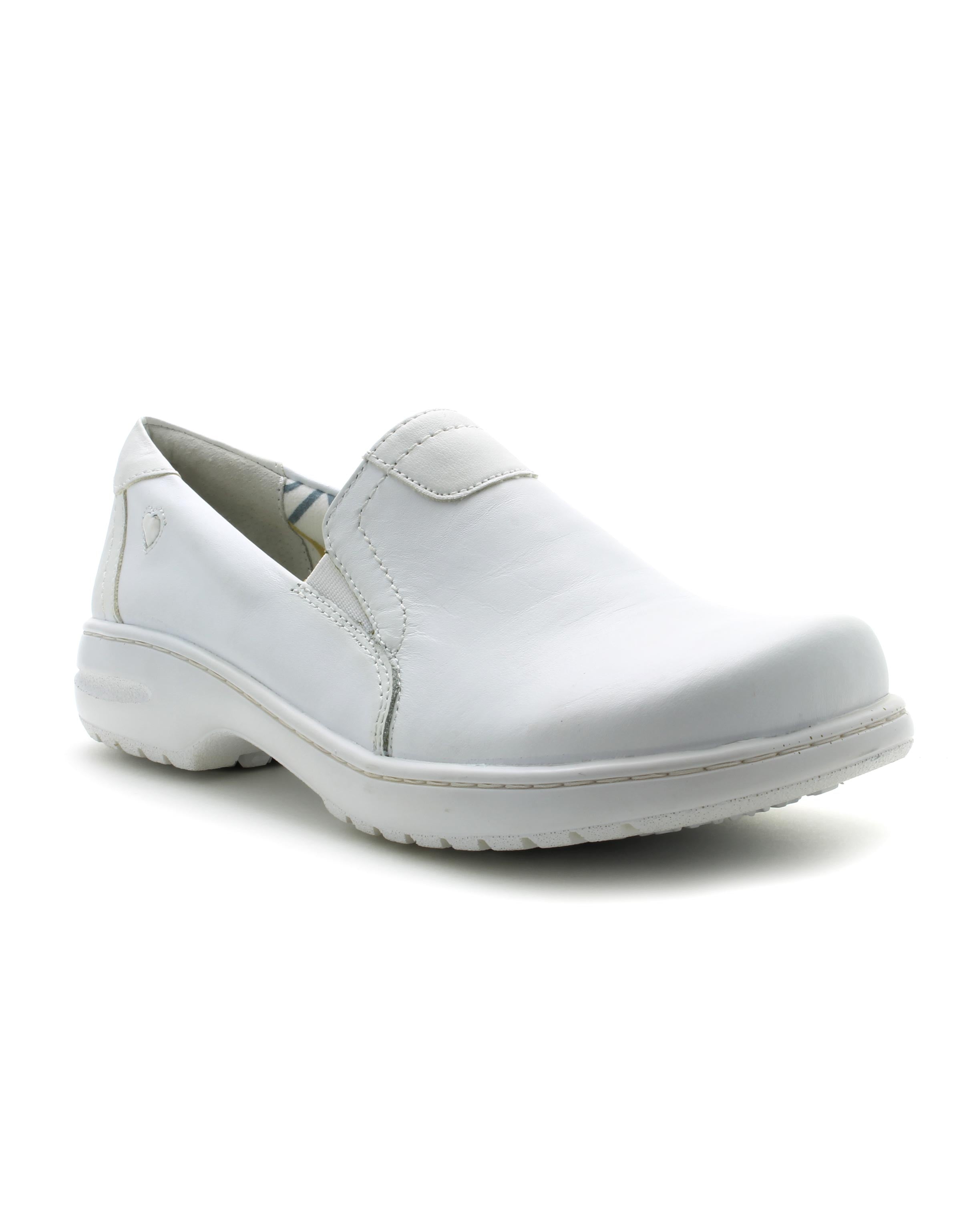 Chaussure Meredith pour femme de Nurse Mates, couleur blanche