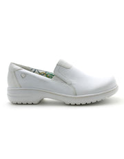 Chaussure Meredith pour femme de Nurse Mates, couleur blanche