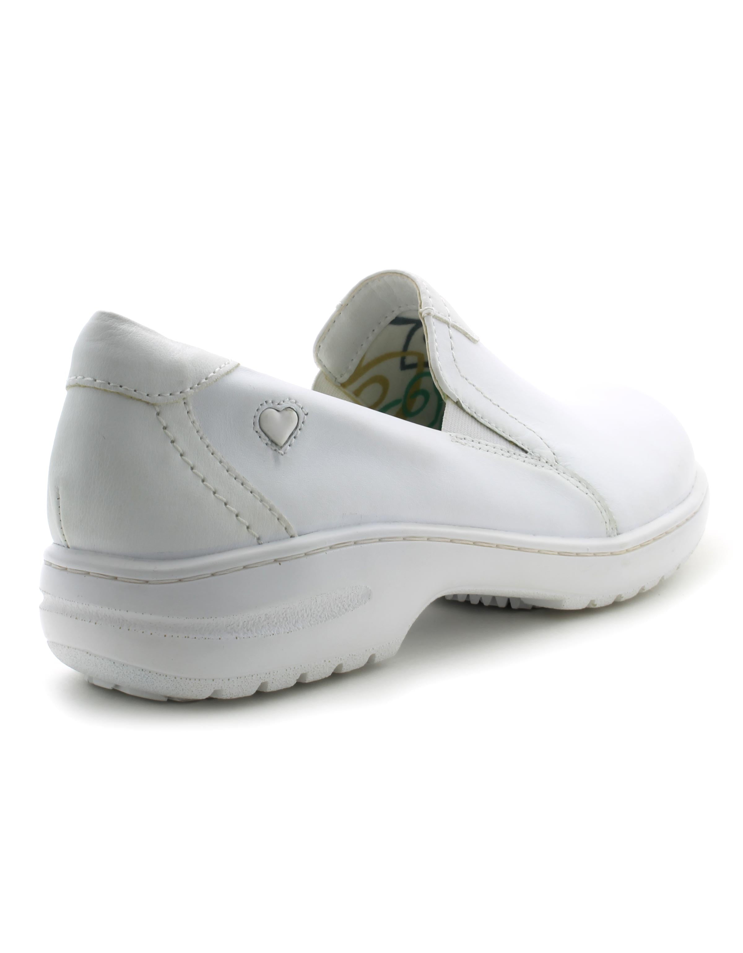 Chaussure Meredith pour femme de Nurse Mates, couleur blanche