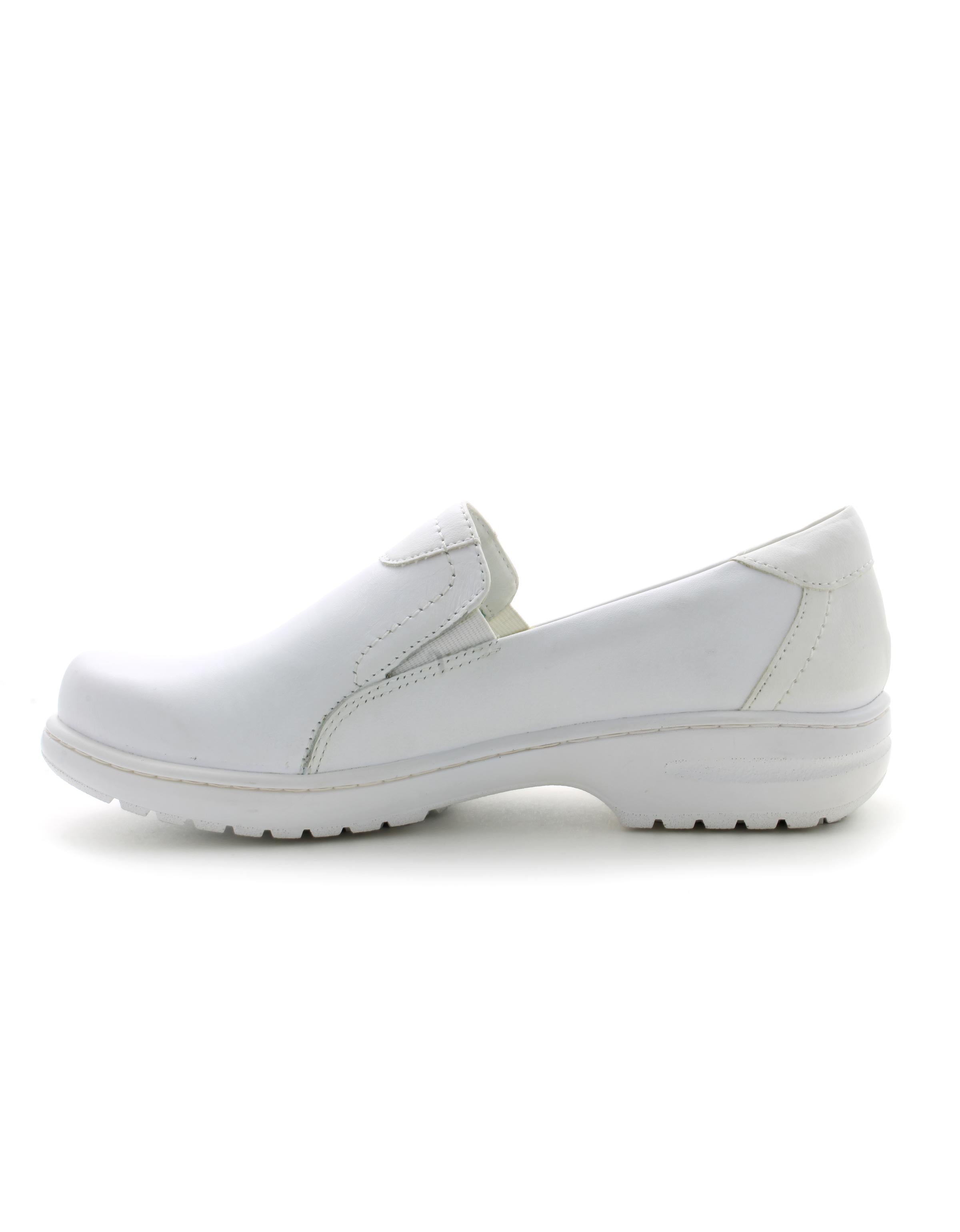 Chaussure Meredith pour femme de Nurse Mates, couleur blanche