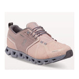 On Running Women's Cloud 5 Waterproof in Rose/Fossil