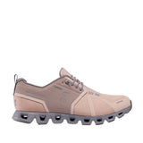 On Running Women's Cloud 5 Waterproof in Rose/Fossil