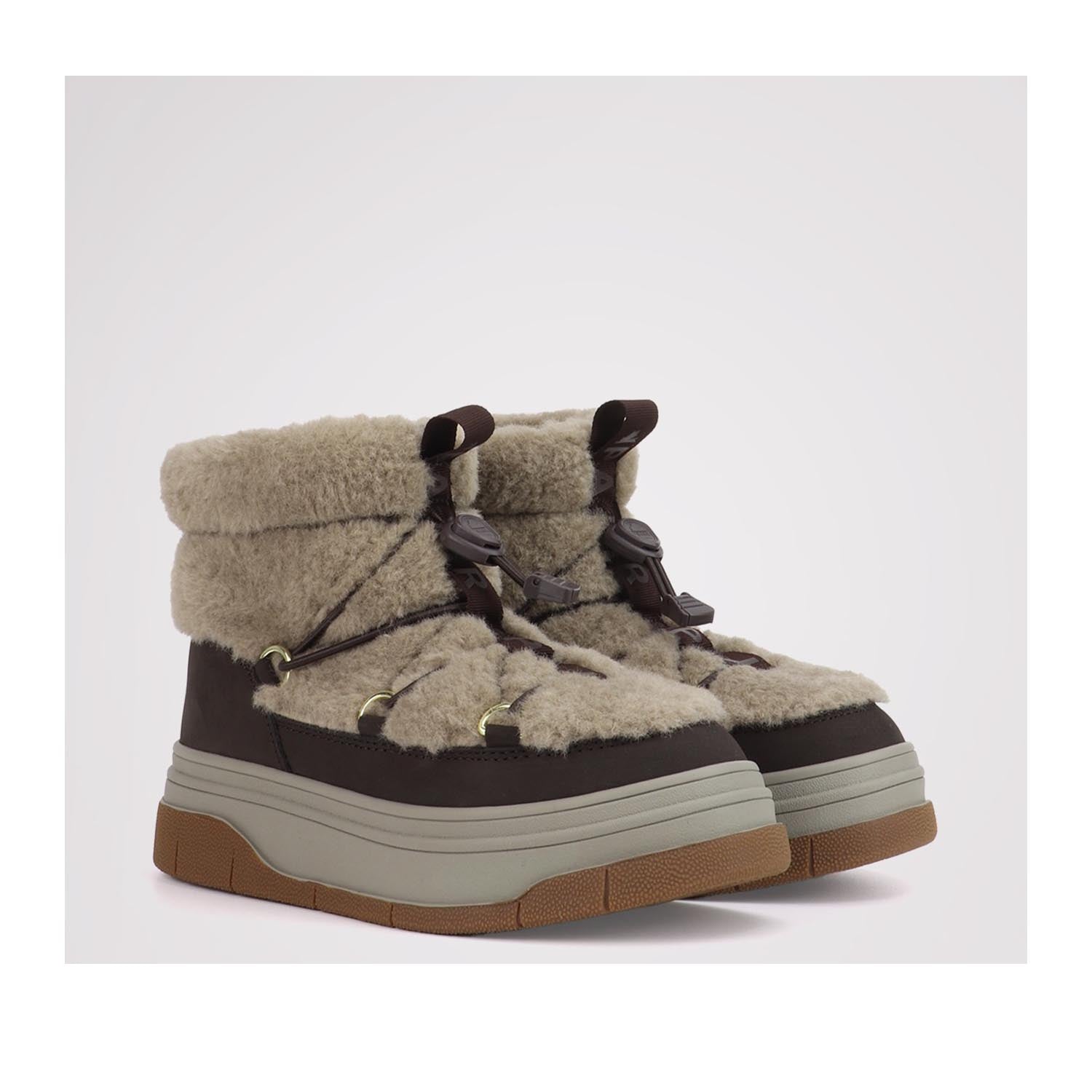 Pajar Women's Janie 2.0 in Dark Brown/Taupe