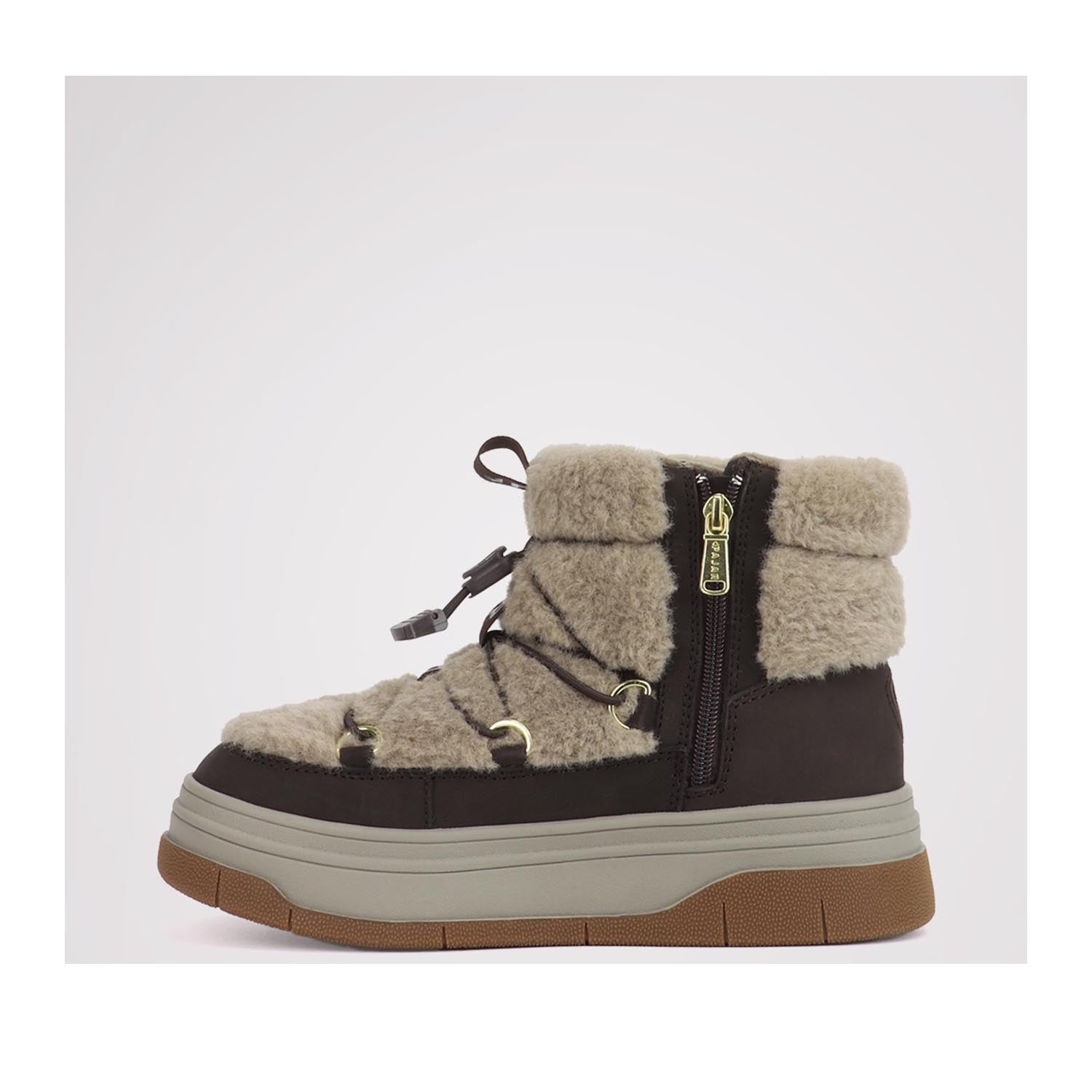 Pajar Women's Janie 2.0 in Dark Brown/Taupe