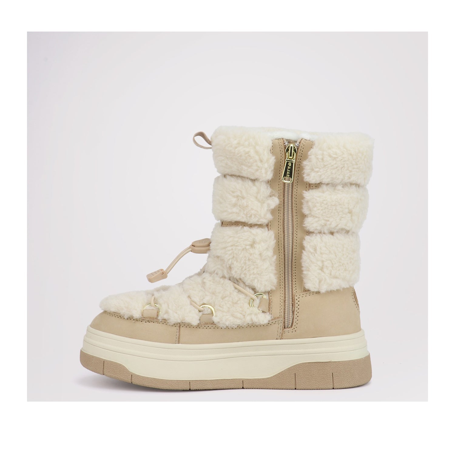 Baskets montantes Pajar Janie Hi 2.0 pour femmes, couleur craie