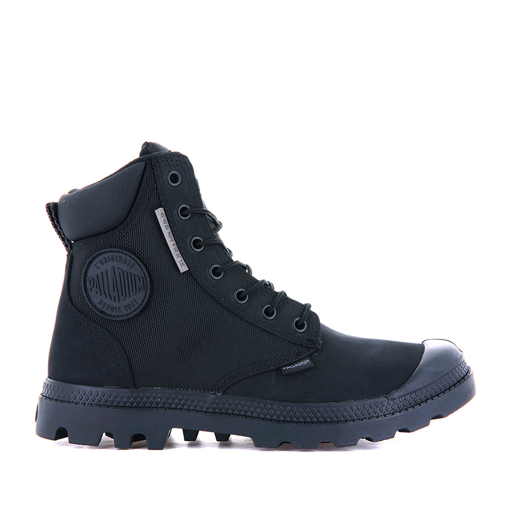 Palladium Unisex Pampa SC WPN in Black/Black