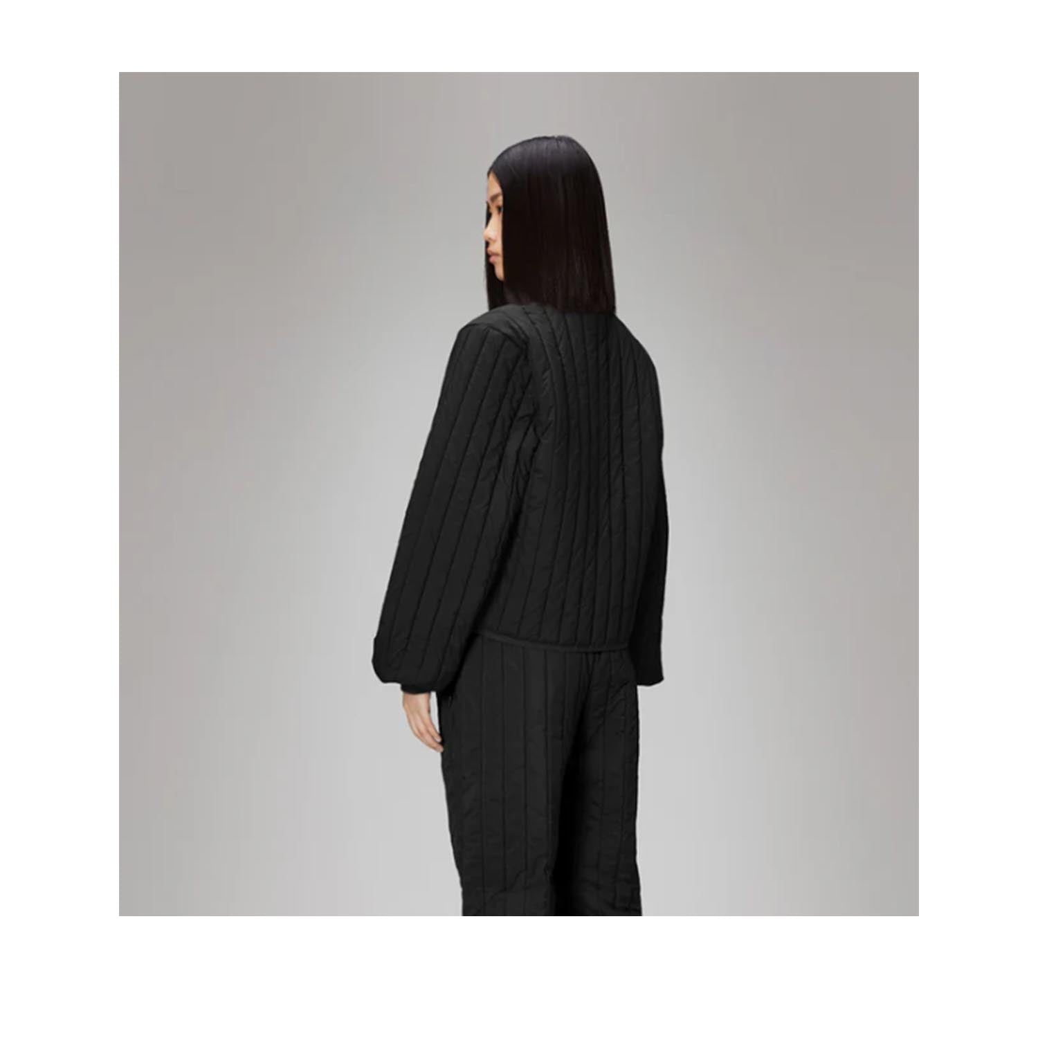 Rains Women's Banja Liner Bomber W Jacket in Black