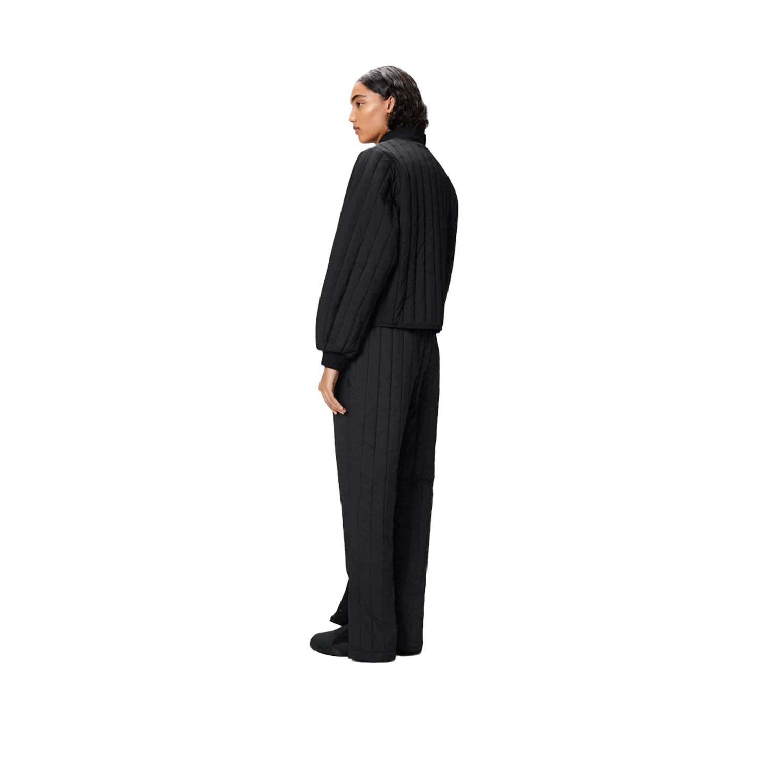 Rains Women's Banja Liner Bomber W Jacket in Black