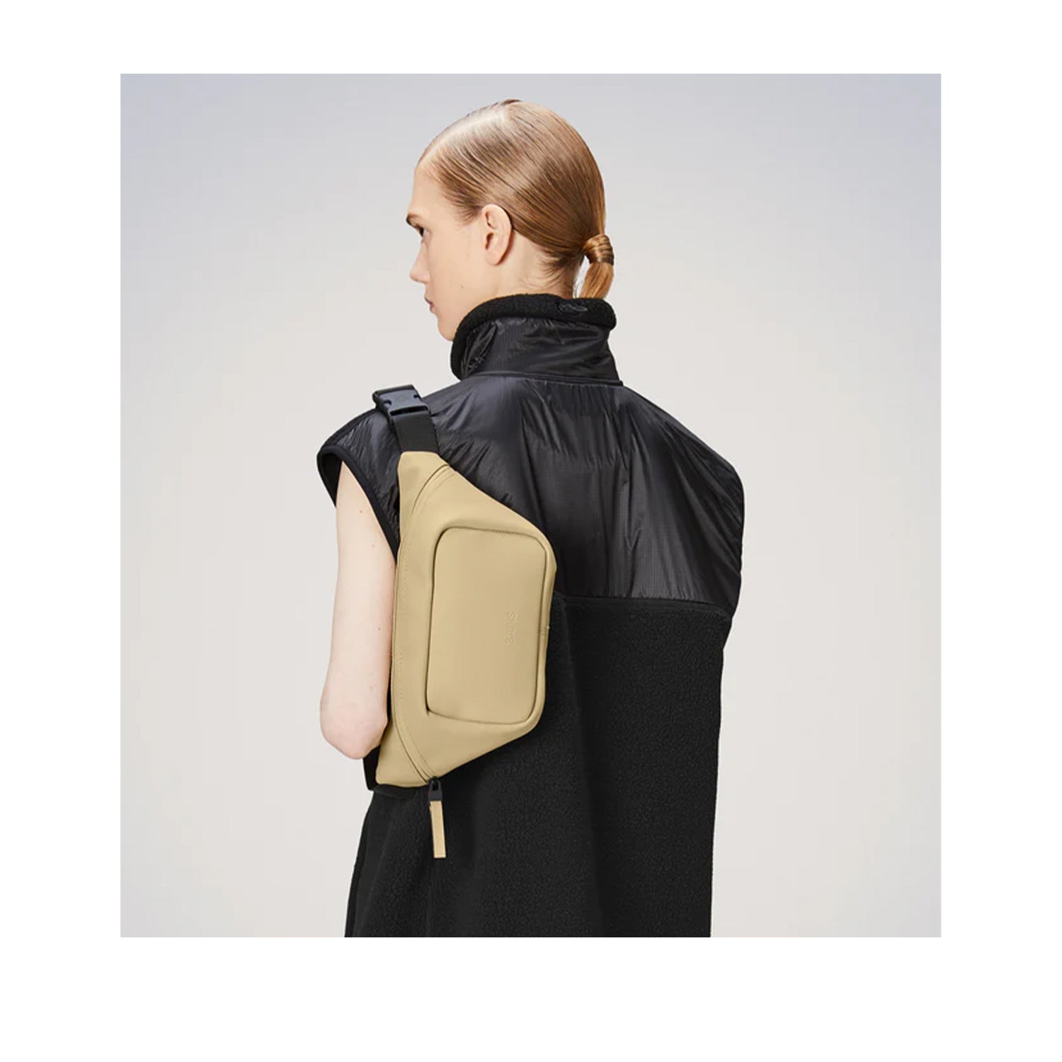 Sac banane Rains Mini couleur sable