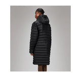 Rains Unisex Lohja Longer Puffer Jacket in Black