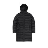 Rains Unisex Lohja Longer Puffer Jacket in Black