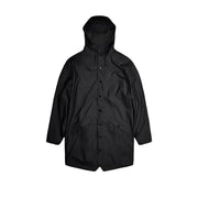 Veste longue unisexe Rains W3 noire