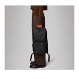 Rains Trail Cargo Backpack in Black