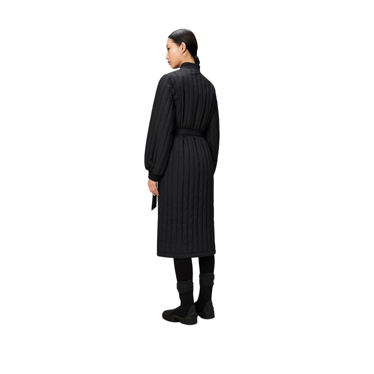 Manteau Banja Liner Liner W pour femme de Rains, noir