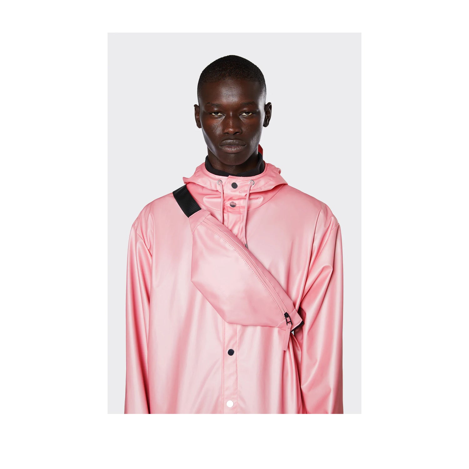 Sac banane Rains Mini couleur Rose Ciel