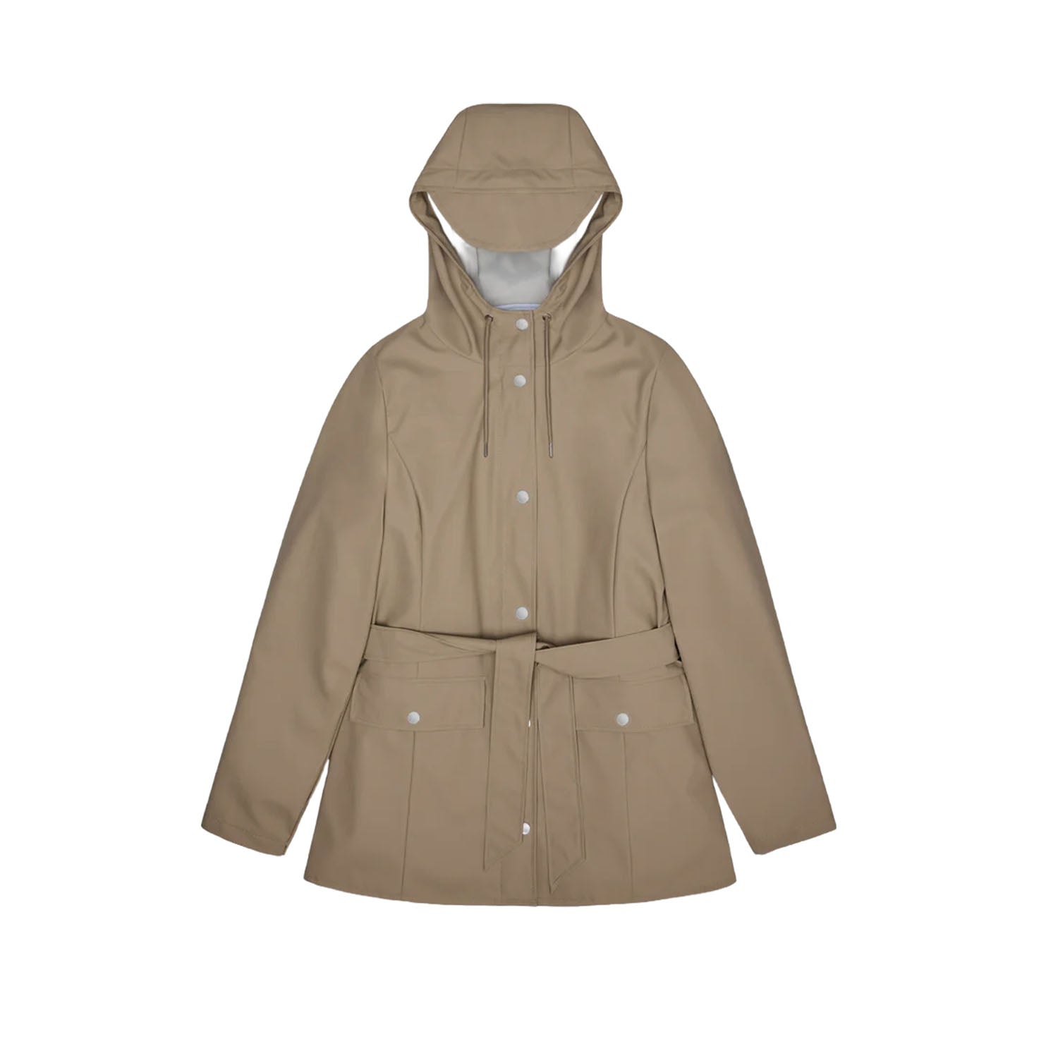 Rains Women's Curve Jacket in Beige