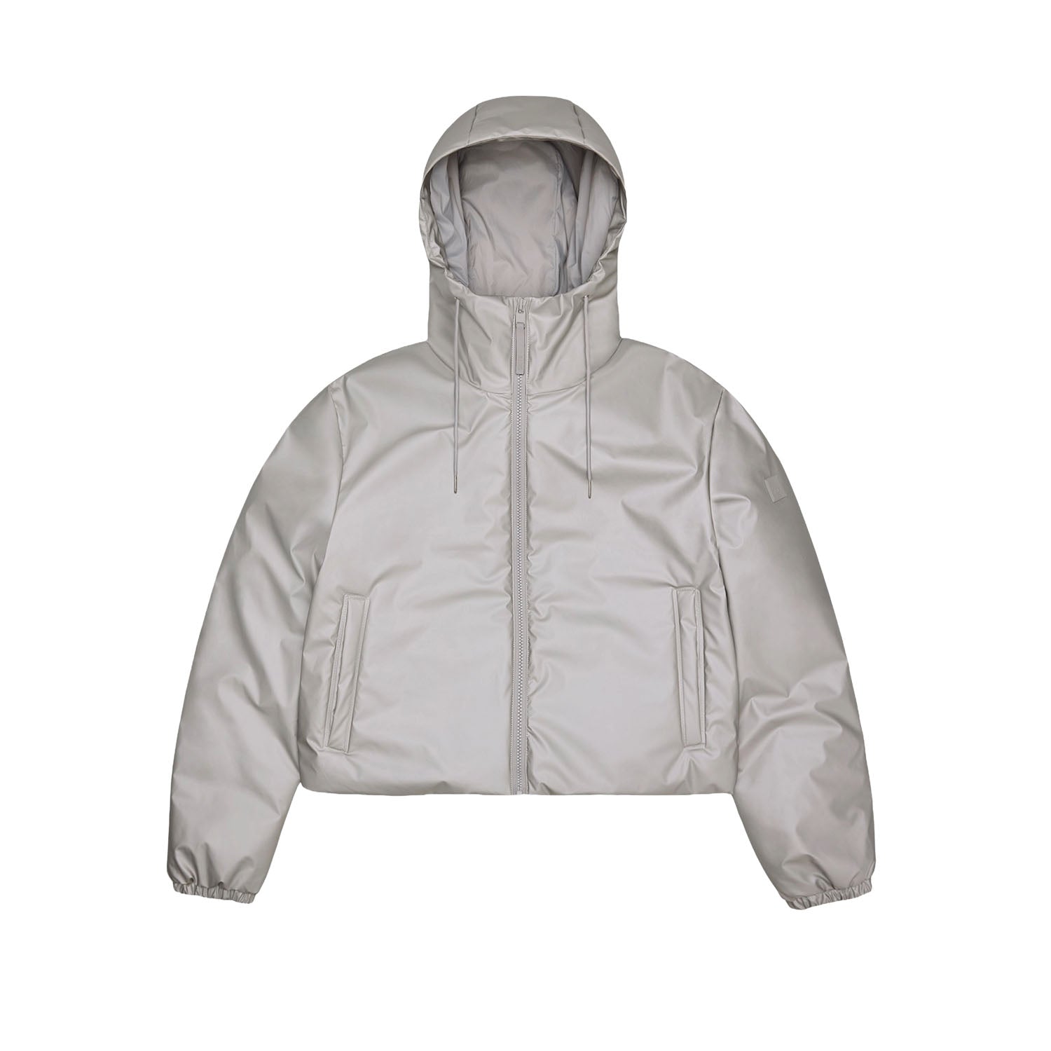 Rains Women's Lohja Short Insulated Jacket in Nimbus